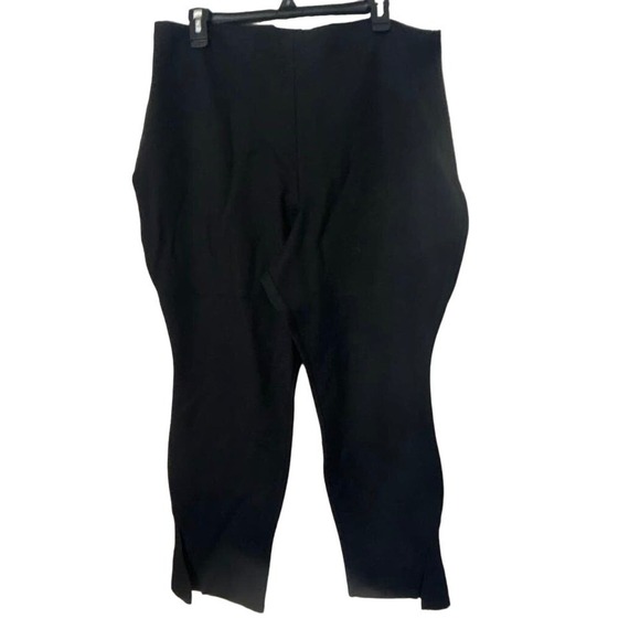 MODERN CITIZEN Devi Side-Split Stretch Pull On Ankle Black Pant Size NWOT - Picture 4 of 9